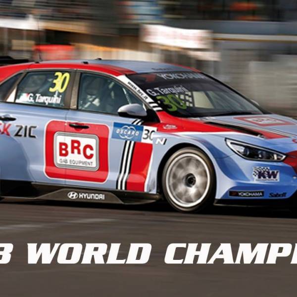 Gabriele Tarquini e BRC Racing campioni del mondo turismo FIA WTCR