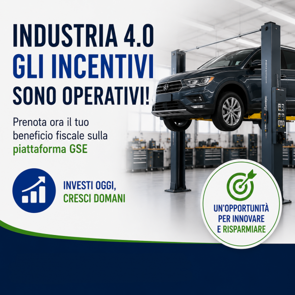 foto Industria 4.0 2026: aperta la piattaforma GSE per prenotare gli incentivi