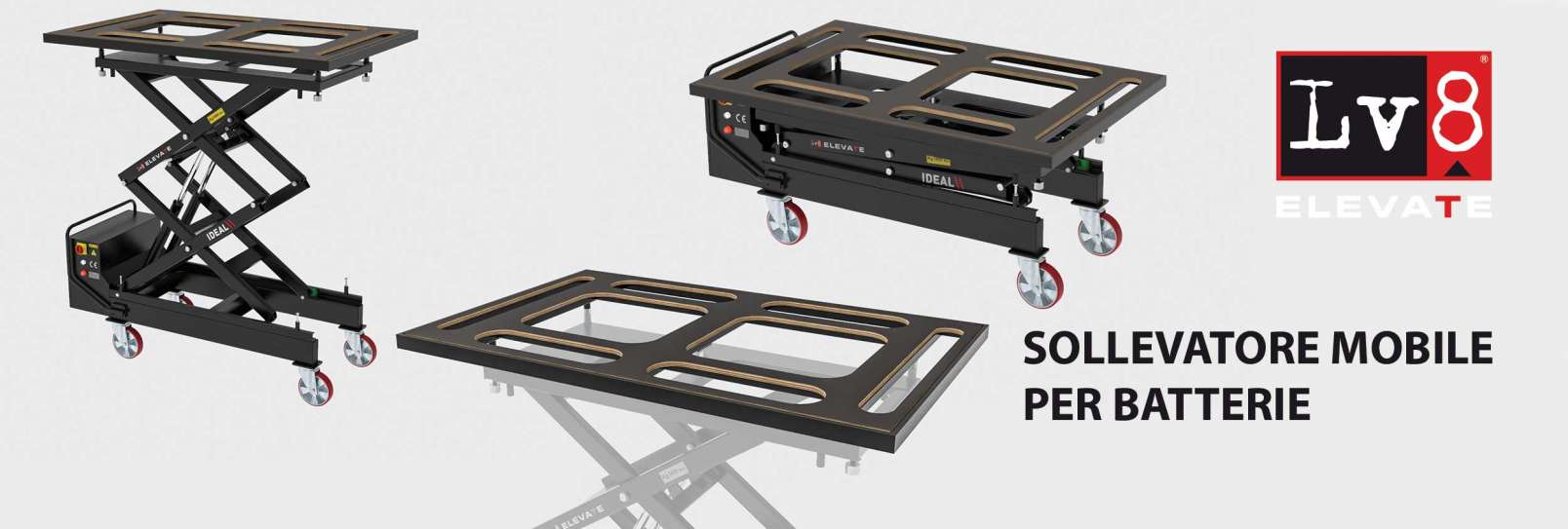 Sollevatore mobile per batterie